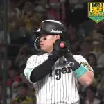 佐藤輝明(26).277 40本 102点 ops.924←今オフメジャー挑戦したら…
