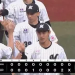 【ロッテ対日本ハム25回戦】ロッテが3-0で日本ハムに勝利!種市5回0封で9勝目!ソトが決勝犠飛!日本ハムは最終戦黒星