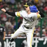 SB上沢(31) 2.74 12勝6敗 144.2回 被打率.214 WHIP1.03