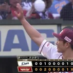 【楽天対西武25回戦】楽天　接戦を制して引退セレモニーの岡島に勝利贈る！坂井はプロ初先発初勝利はならずも５回１失点の好投！