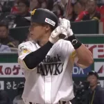 柳田悠岐(37) 1614安打 267本塁打 898打点 781四球