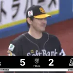 【2-5】ホークス勝利で2025年レギュラーシーズン最終戦終了！！柳田が先頭打者ホームランに山川が満塁ホームラン　有原2年連続の最多勝利、杉山が最多セーブが確定！！