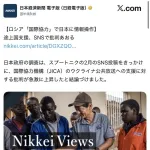日本政府「アフリカホームタウン計画の炎上はロシアの陰謀と結論」