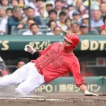 カープ中村奨成が右足首手術。術式名は『遊離体摘出術』