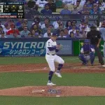 フィリーズ、７回表１アウト二塁からカステヤノスのタイムリーツーベースで先制