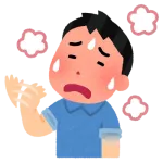 5月「暑いです」6月「暑いです」7月「暑いです」8月「暑いです」9月「暑いです」10月「暑いです」