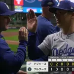 山本由伸、ポストシーズンでメジャー初完投！