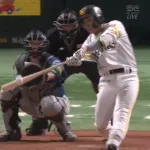 【パCS】 野村勇、田中正義のど真ん中を先制ホームラン！