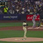 大谷翔平　第1打席は空振り三振　今季ワースト更新する17打席連続無安打　試合前に第4戦先発が決定