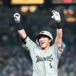 ロッテ大村監督、安田について一言「1年間打っていないので。いや、もっとか（笑）。」