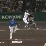 【セCSFinal2回戦】阪神、初回１アウト二三塁から佐藤輝明のタイムリーツーベースで先制！！！！！！！！！！！