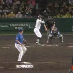 【セCSFinal2回戦】阪神、８回裏１アウト一二塁から佐藤輝明のタイムリーで同点に追いつく！！！！！！！！！！！！！！！！！