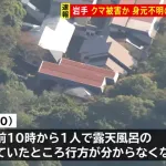 岩手北上市で熊に襲われて亡くなったニュース、クマ被害者はプロレスの元レフェリーか