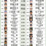 【毎年恒例】2025ドラフト番付