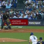 ドジャース、６回裏１アウト一二塁からエドマンのタイムリーで勝ち越し！！！！！！！！！！！！