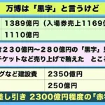 【悲報】大阪万博「すまん…本当は2300億円の赤字でした」←これｗｗｗｗｗｗｗ
