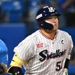 メジャー挑戦・村上宗隆　米メディア「移籍先は残念ながらドジャースの可能性が大きい」300億円超えの大型契約？
