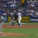ドジャース、初回にさらにエドマンのタイムリーなどで２点追加！ドジャースが初回に３点先制！！！！！！！！！！！！！