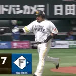 山川穂高のホームランで1点返す！！