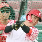 カープ大盛が中村奨成に対抗心！「奨成より数字残さないと出られない」苦手の変化球への対応力磨く