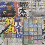 スポーツ新聞各社、ロッテは石垣・竹丸・中西に行くと予想