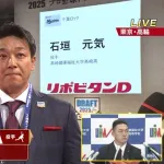 ロッテ、高校生NO.1ピッチャー健大高崎・石垣の交渉権を獲得！！！！！！！