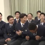 エミール君、ホークスから指名されガッツポーズで喜んでくれる