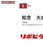 巨人、育成ドラフト５位でオイシックス・知念大成を指名