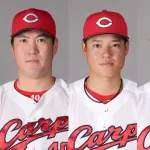 カープ磯村韮沢山足名原に戦力外通告。磯村は引退。名原は育成再契約予定
