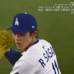 【WS第3戦】佐々木朗希、WS初登板　同点8回のピンチからマウンドへ