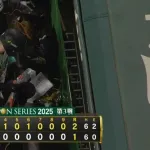 阪神の2025年日本シリーズ3戦の得点