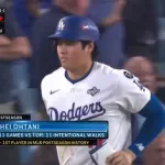 【WS第3戦】大谷翔平、延長15回1アウトランナー無しで4打席連続申告敬遠