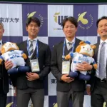 DeNA、東洋大・島田と宮下“Ｗ指名挨拶”でデスターシャを披露　ともに球団にゆかり「ちゃんとファンサを」
