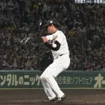 阪神先発・高橋　左腕に打球直撃で降板のアクシデント
