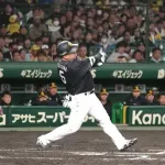 山川穂高、4打席1本塁打2四球1敬遠
