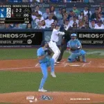 【WS第5戦】大谷翔平、第一打席はピッチャーゴロ…