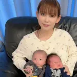 【画像】中川翔子「双子が生後1か月になりました」