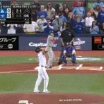【WS第7戦】大谷翔平、第一打席でセンター前ヒット!!!!!!!!!!!!