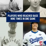 【MLB】1試合9出塁を達成した歴代メジャーリーガーの成績一覧がこちら