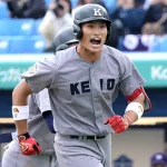 【東京六大学】慶大・常松広太郎がカブスとマイナー契約で合意　ゴールドマン・サックス内定も野球継続へ　４番も務めた右の強打者