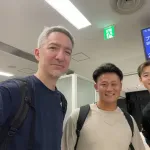 DeNA中川颯、益子京右がオーストラリアへ！豪州L参加のため平川英語教師とともに日本を出発