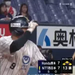 DeNAドラフト5位指名のNTT西日本・成瀬脩人が延長13回サヨナラ犠飛　「いつも助けてもらってばかり」