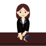 彼女がホテルで働いてるんやが