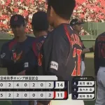 【侍ジャパン対広島練習試合】森下2ラン！野村勇2ラン！両軍2桁安打の乱打戦制した　18安打14得点でヤング広島撃破