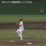 【侍ジャパン対広島練習試合】広島・矢野、タイムリー悪送球…