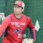 カープ栗林「8~9割の力で10割ぐらいの球が投げられる感覚がある」大阪のトレーニング施設で先発仕様の取り組みを開始