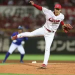 カープ常廣、1回5失点「いいボールもあったが続けられなかった」【紅白戦】