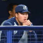 【悲報】ムネ村上さん、NPB在籍8年間の球速93マイルを超える打席の成績w