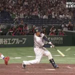 【侍ジャパン】 岸田、代打スリーランホームラン！ MLB球飛びすぎィｗｗｗ