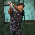 カープ田村ツイスト打法習得へ。キャンプの休日返上で打撃練習。内角打ちの徹底へ